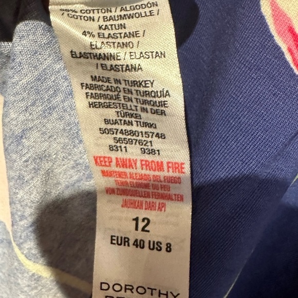 - Beautiful floral detail summer dress Dorothy Perkins new size 12 ladies - Picture 7 of 11